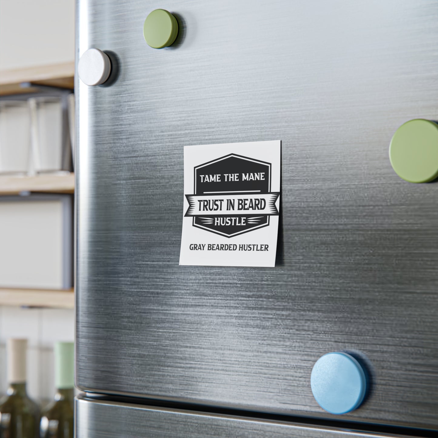 Gray Bearded HustlerPost-it® Note Pads