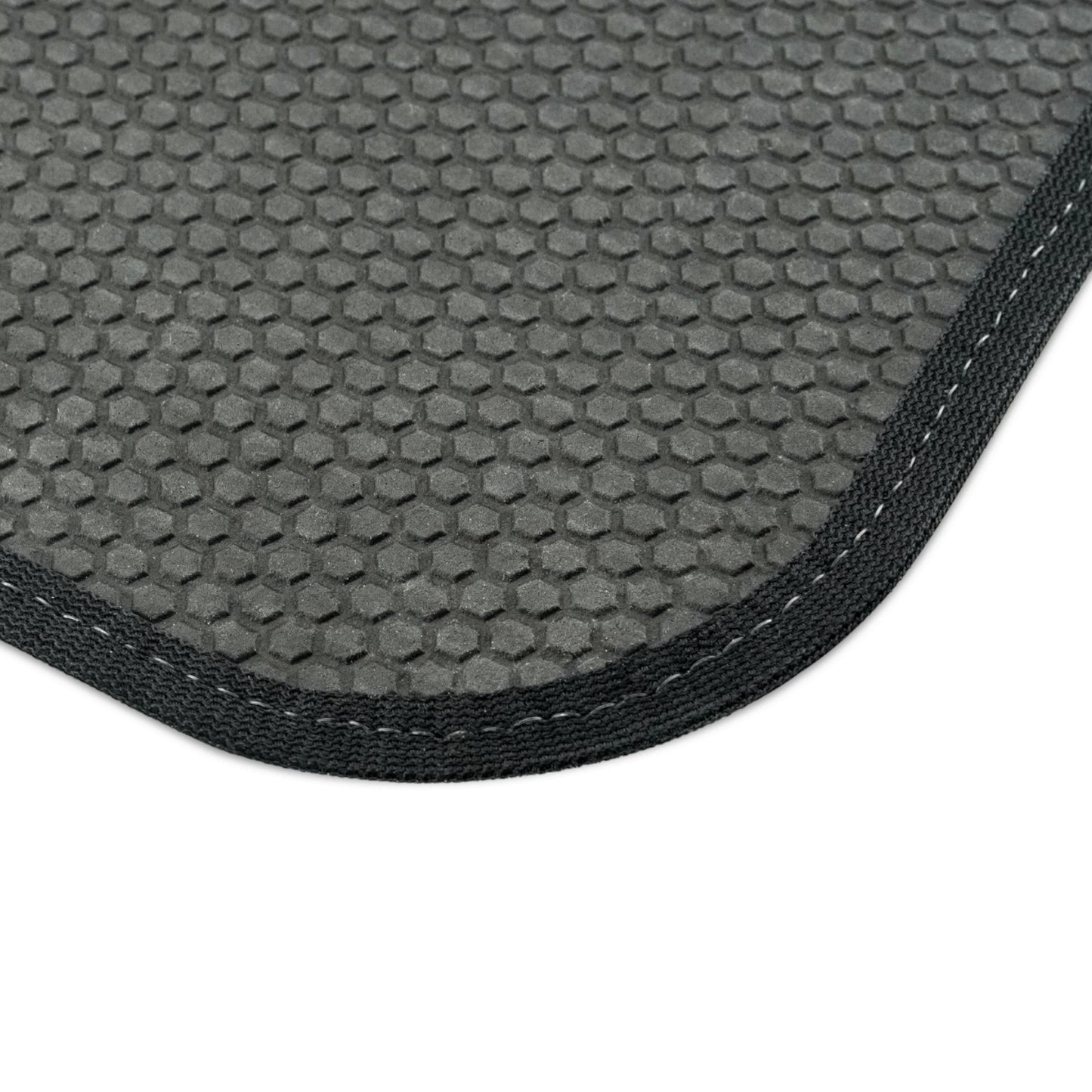 Gray Bearded HustlerCar Mats (2x Front)