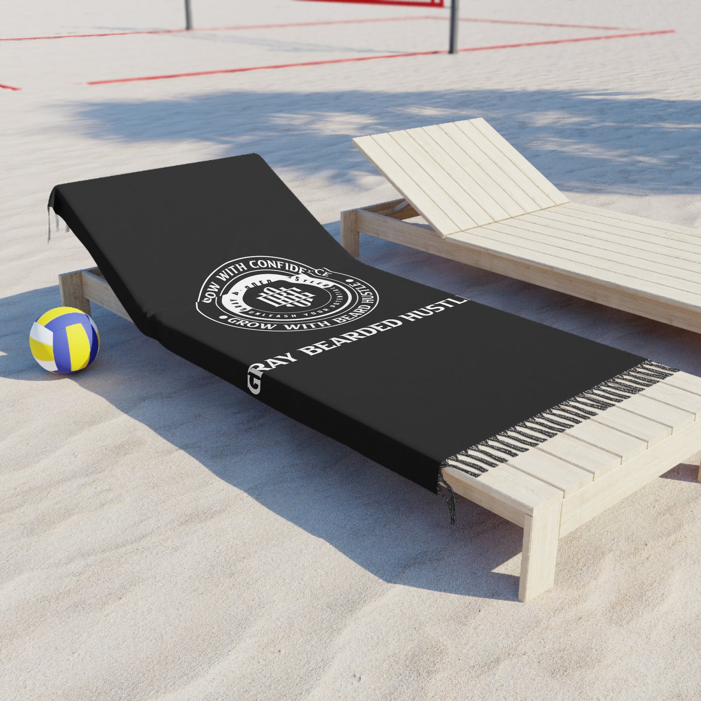 Gray Bearded Hustler Boho Beach Cloth