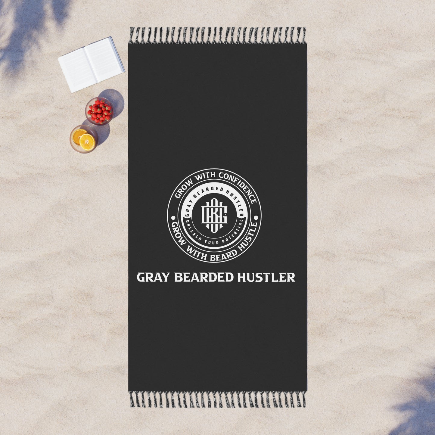 Gray Bearded Hustler Boho Beach Cloth