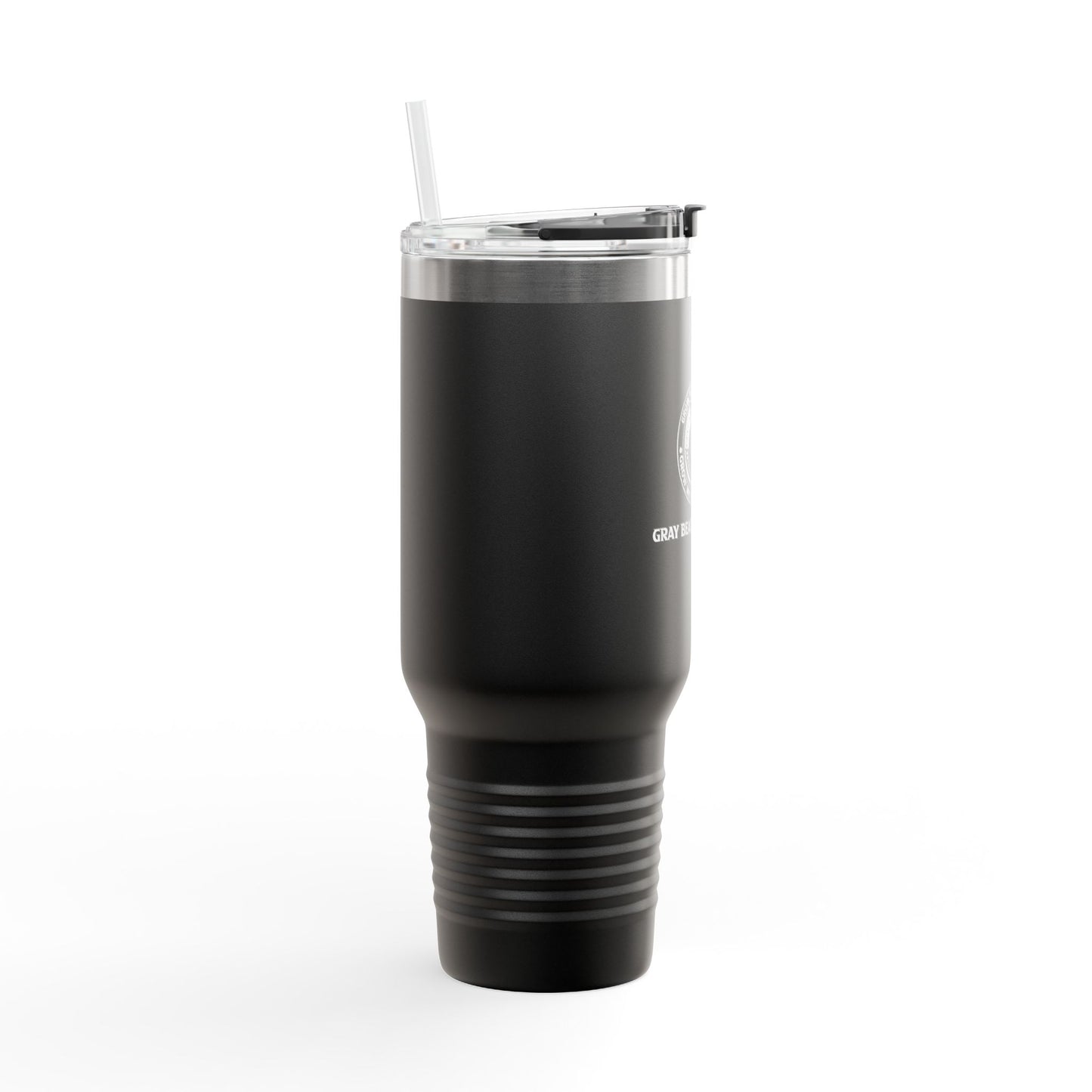 Gray Bearded Hustler Insulated Travel Mug, 40oz