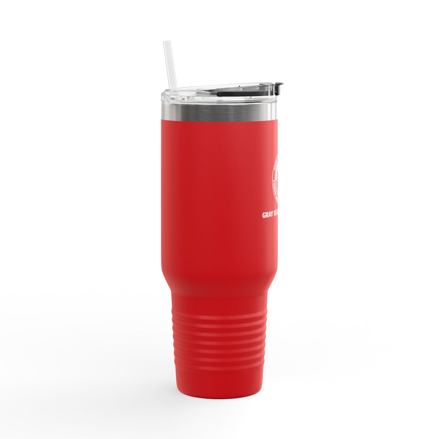 Gray Bearded Hustler Insulated Travel Mug, 40oz