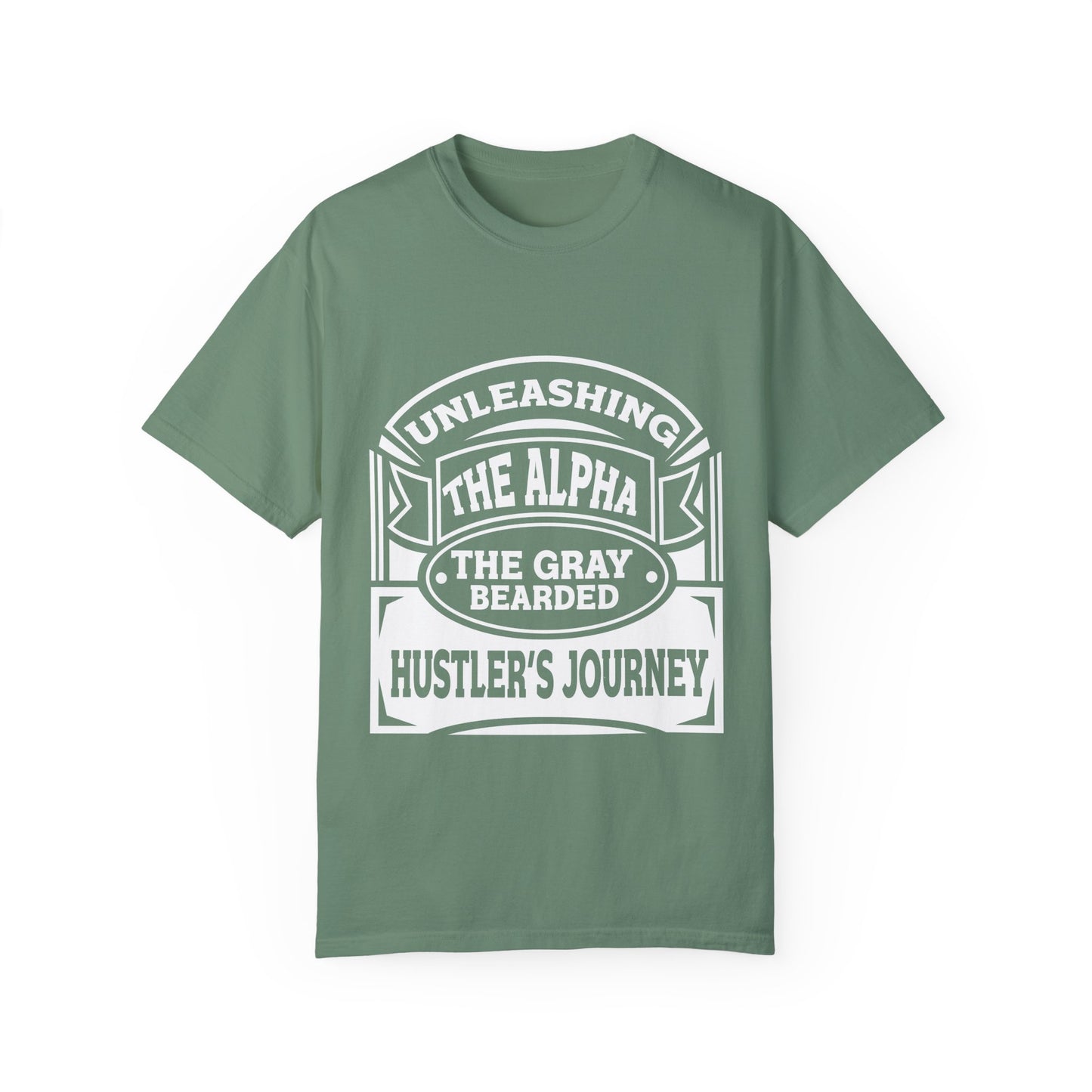 Gray Bearded Hustler Garment-Dyed T-shirt