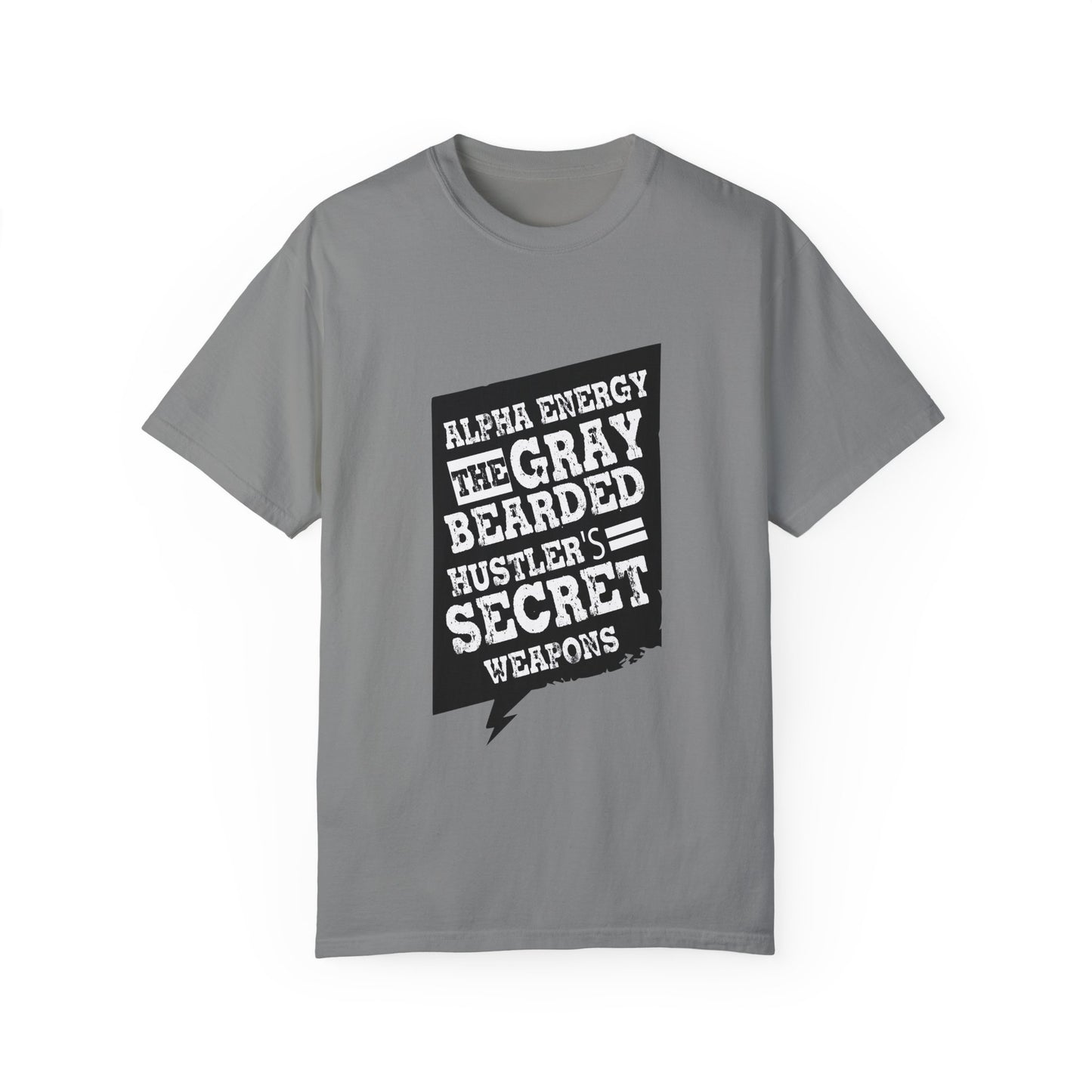 Gray Bearded HustlerGarment-Dyed T-shirt