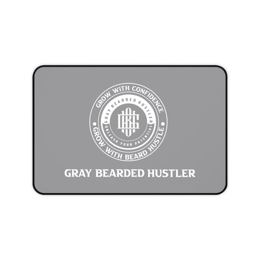 Gray Bearded Hustler Desk Mat