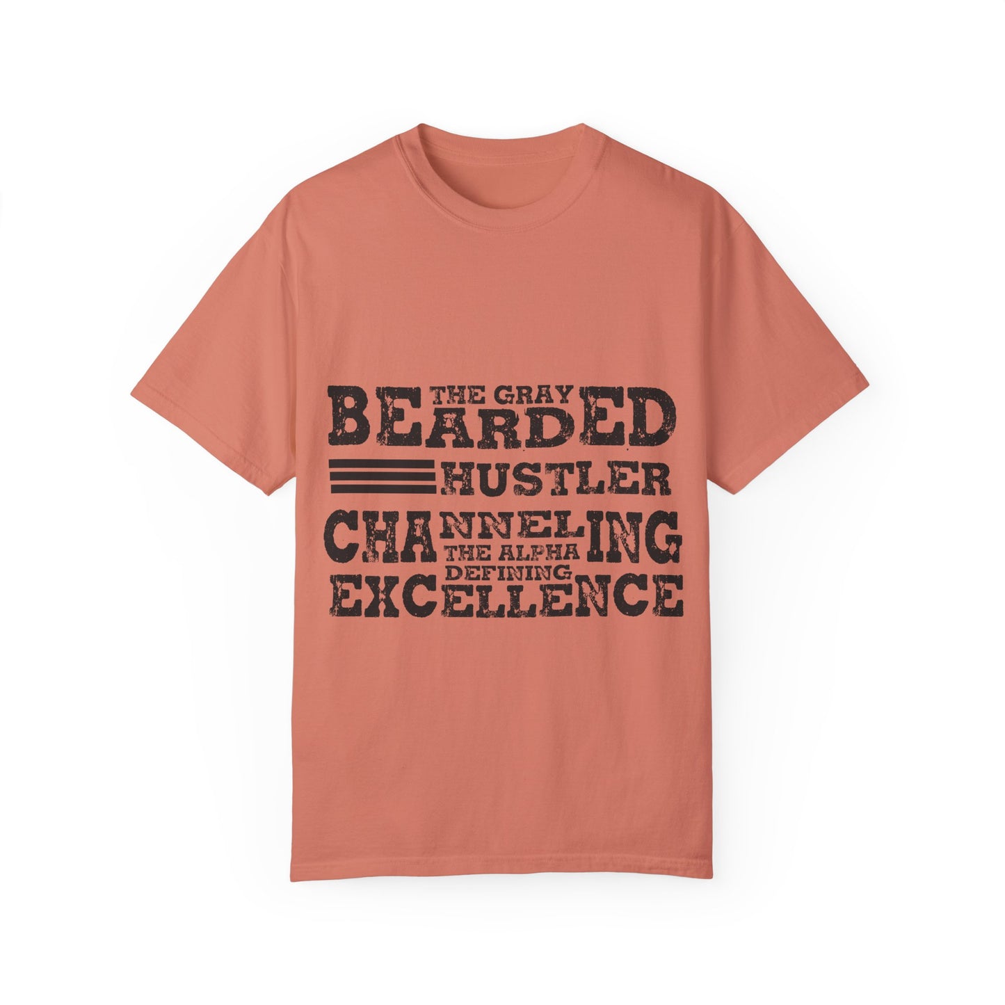 Gray Bearded Hustler Garment-Dyed T-shirt