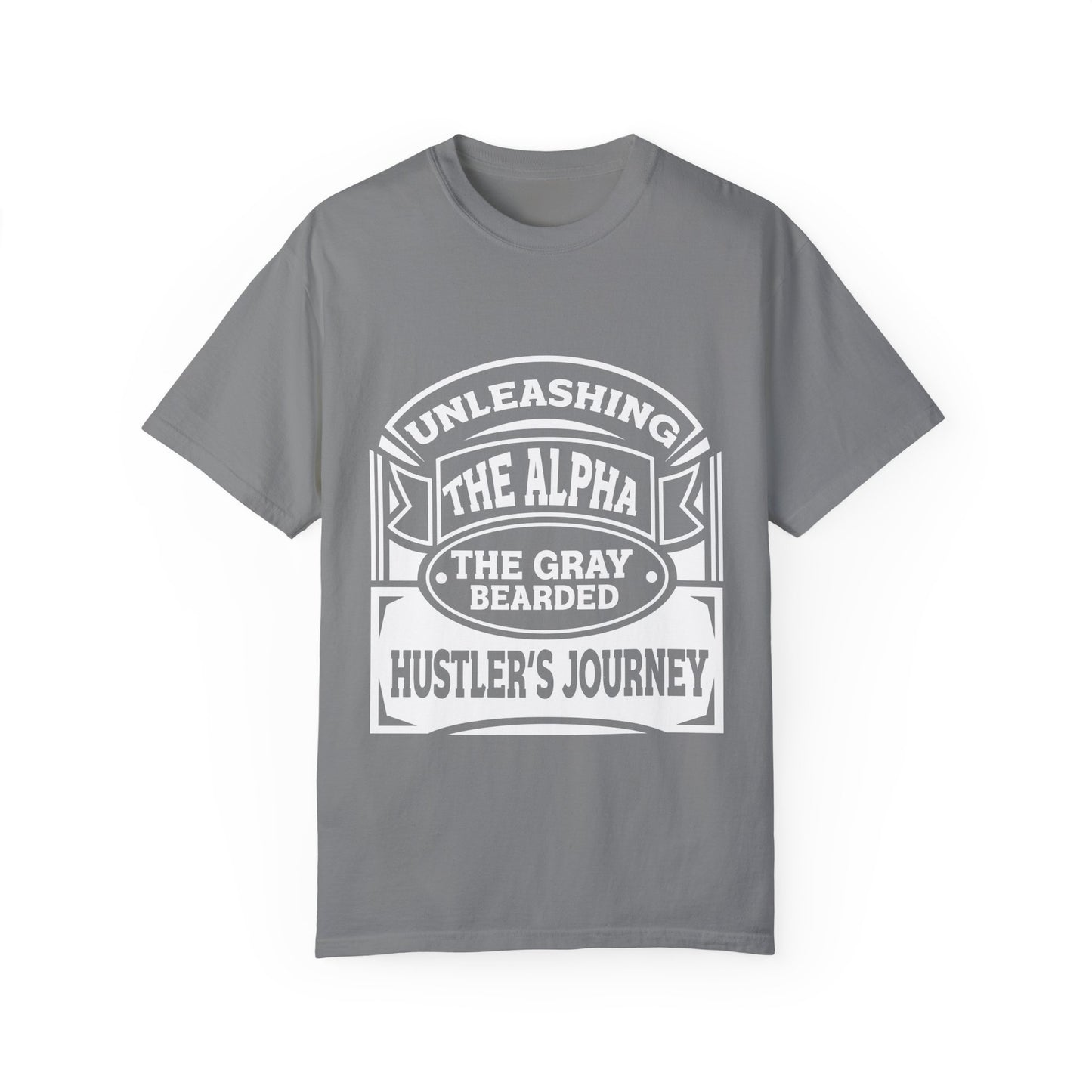 Gray Bearded Hustler Garment-Dyed T-shirt