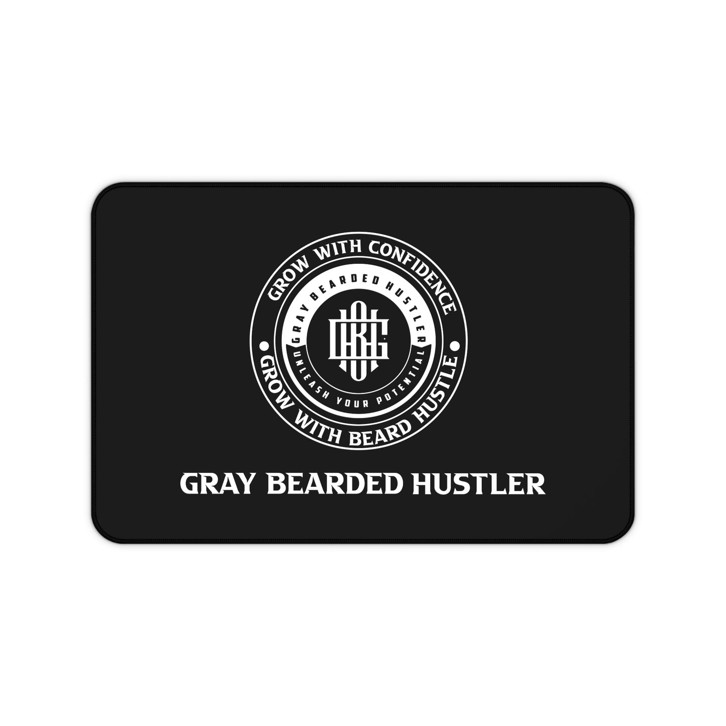 Gray Bearded Hustler Desk Mat