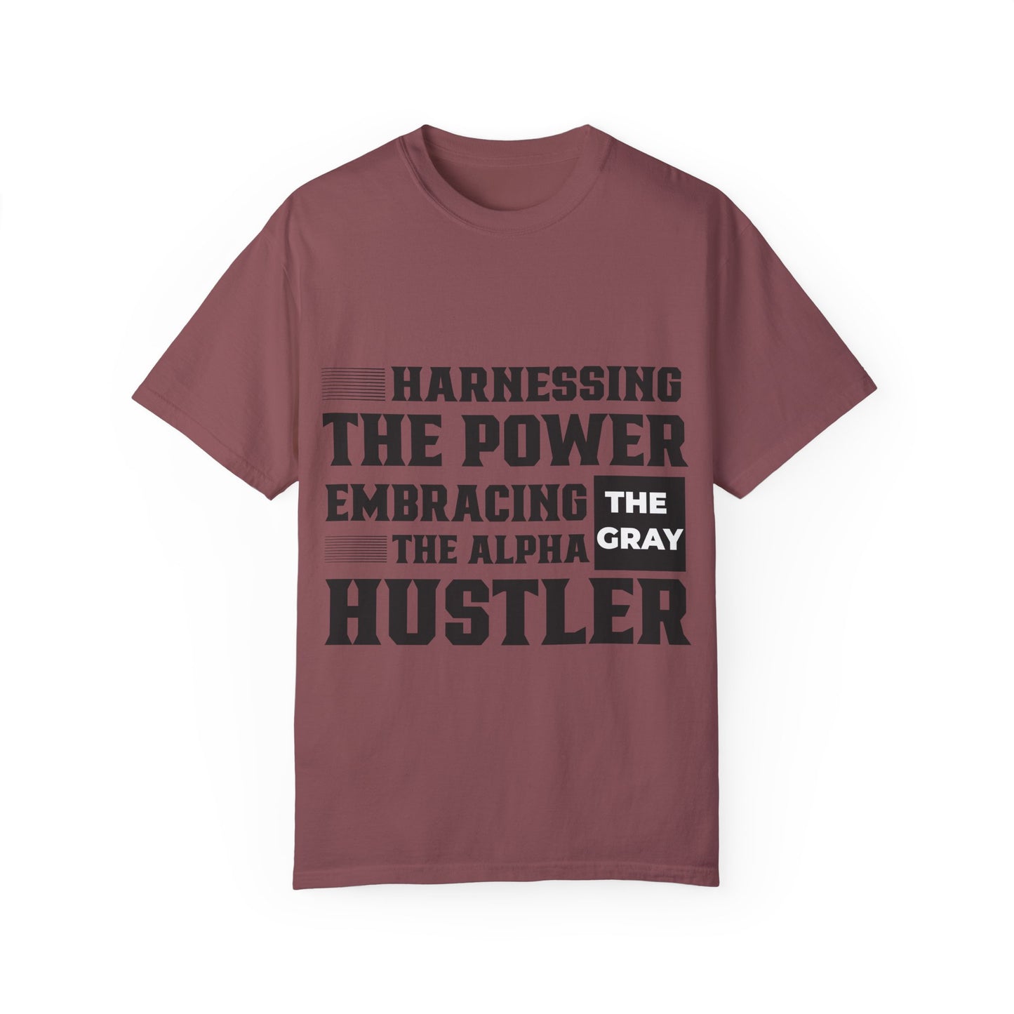 Gray Bearded Hustler Garment-Dyed T-shirt
