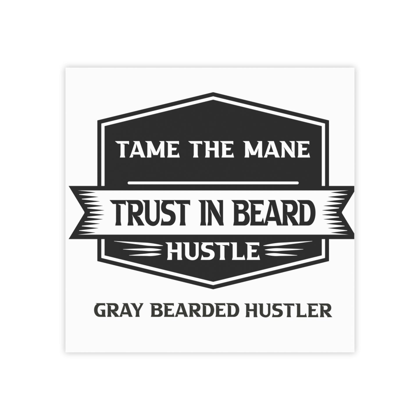 Gray Bearded HustlerPost-it® Note Pads
