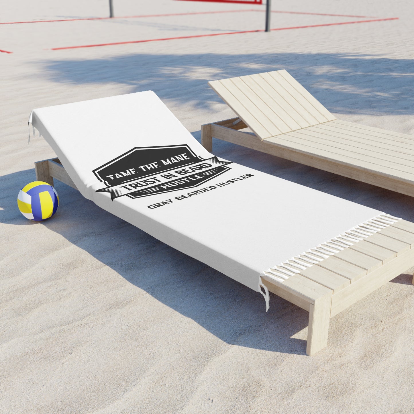Gray Bearded Hustler Boho Beach Cloth