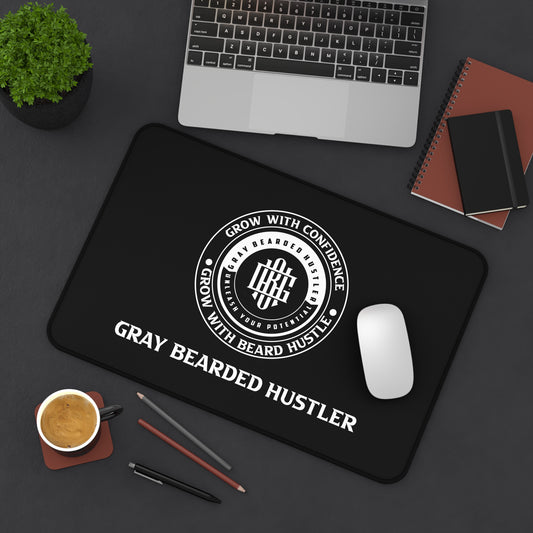 Gray Bearded Hustler Desk Mat