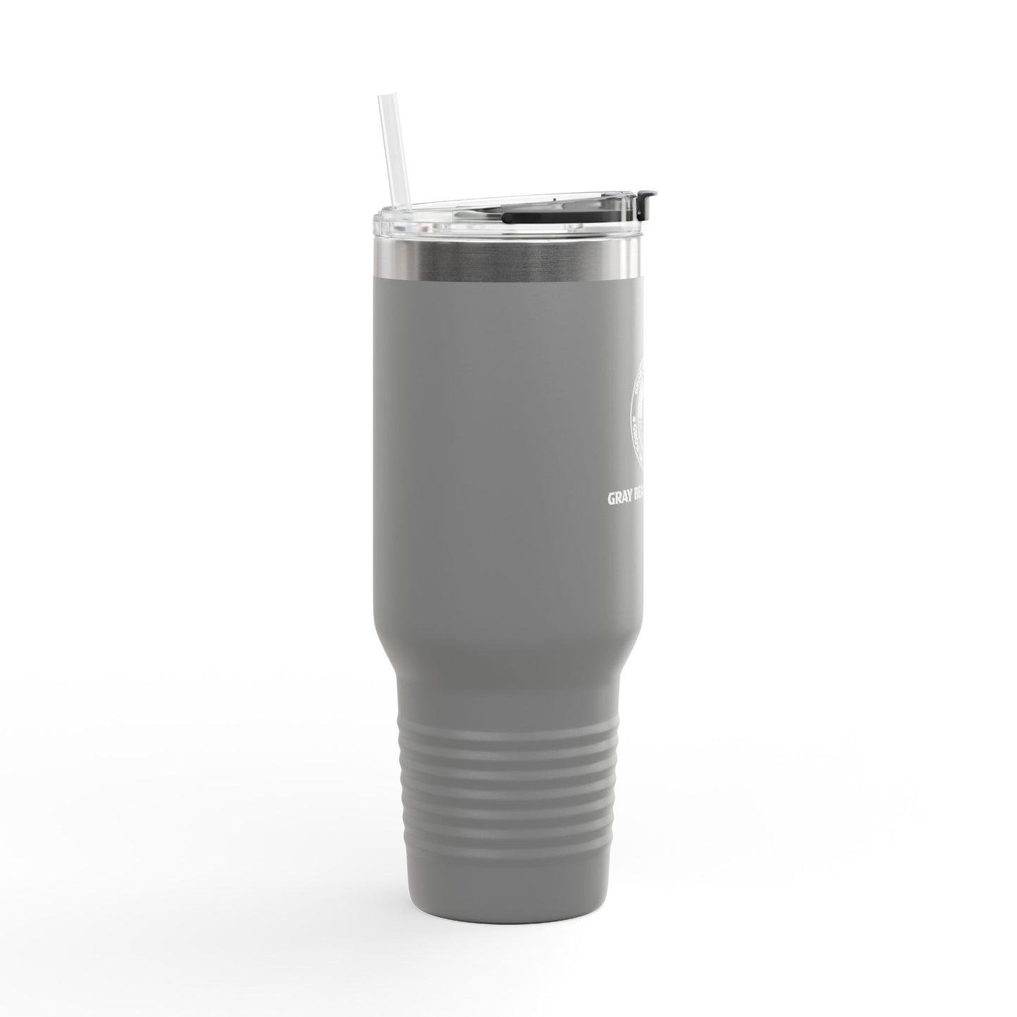 Gray Bearded Hustler Insulated Travel Mug, 40oz