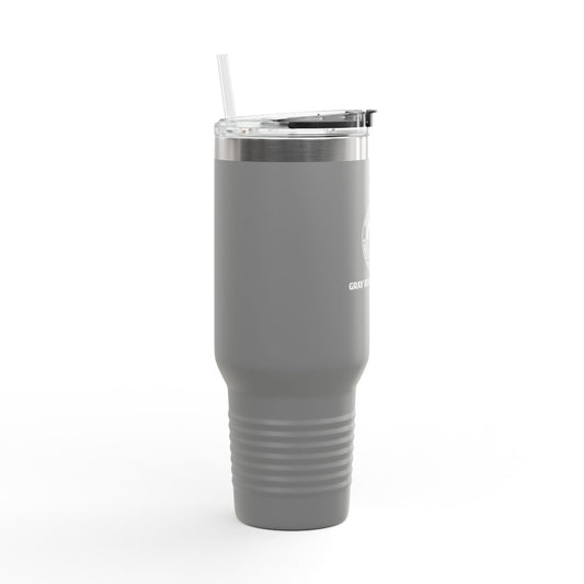 Gray Bearded Hustler Insulated Travel Mug, 40oz