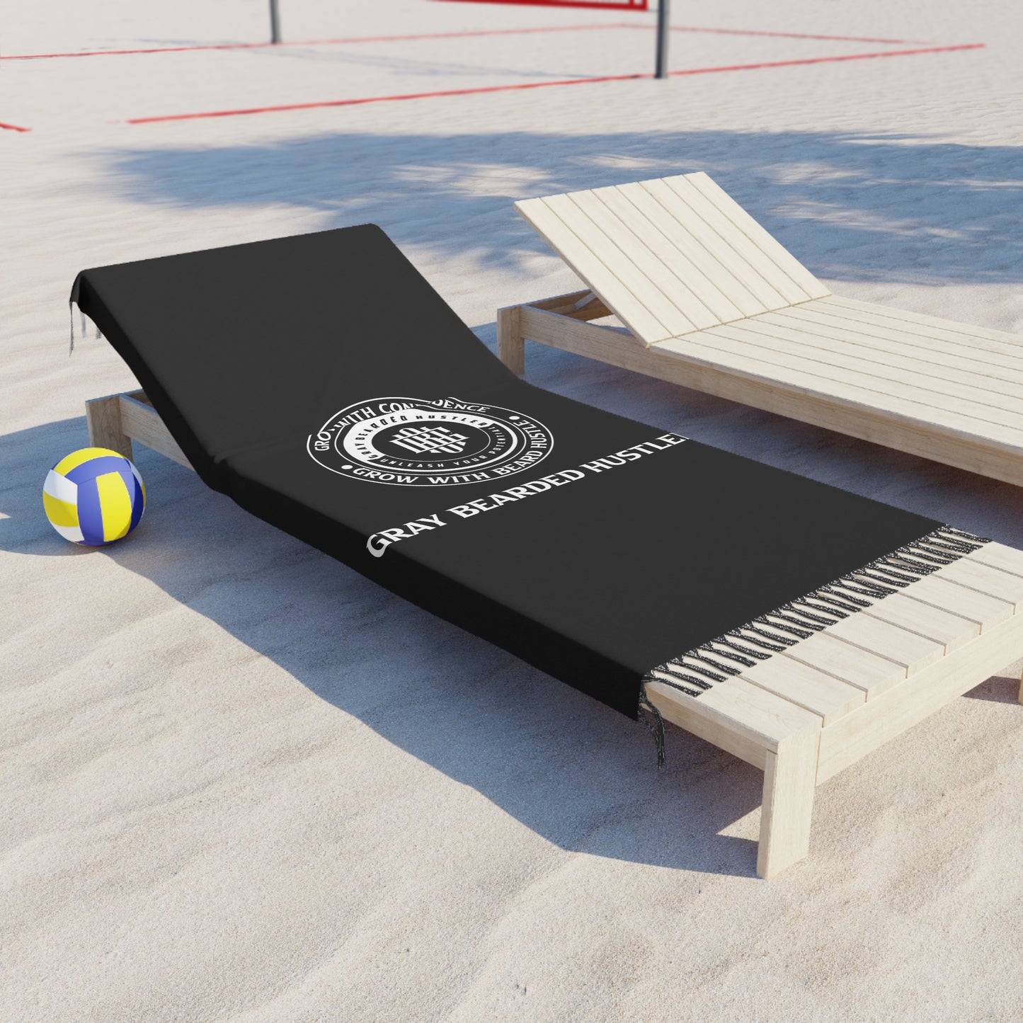 Gray Bearded Hustler Boho Beach Cloth