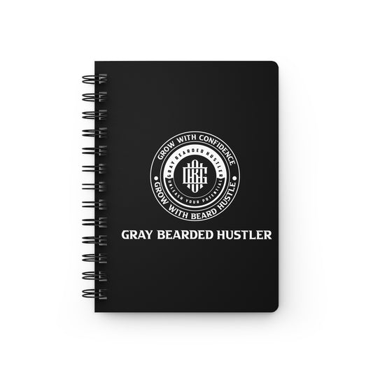 Gray Bearded Hustler Spiral Bound Journal