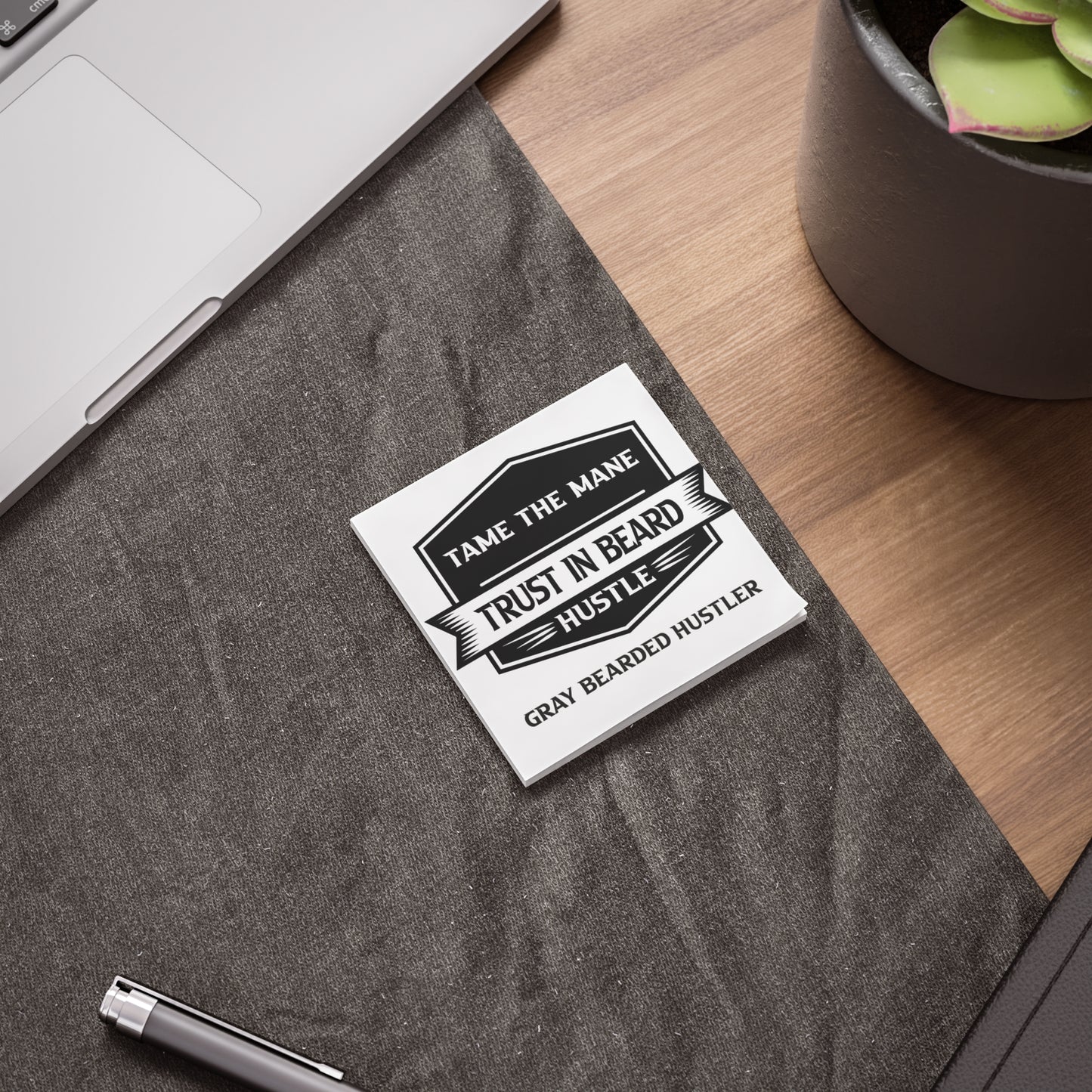Gray Bearded HustlerPost-it® Note Pads