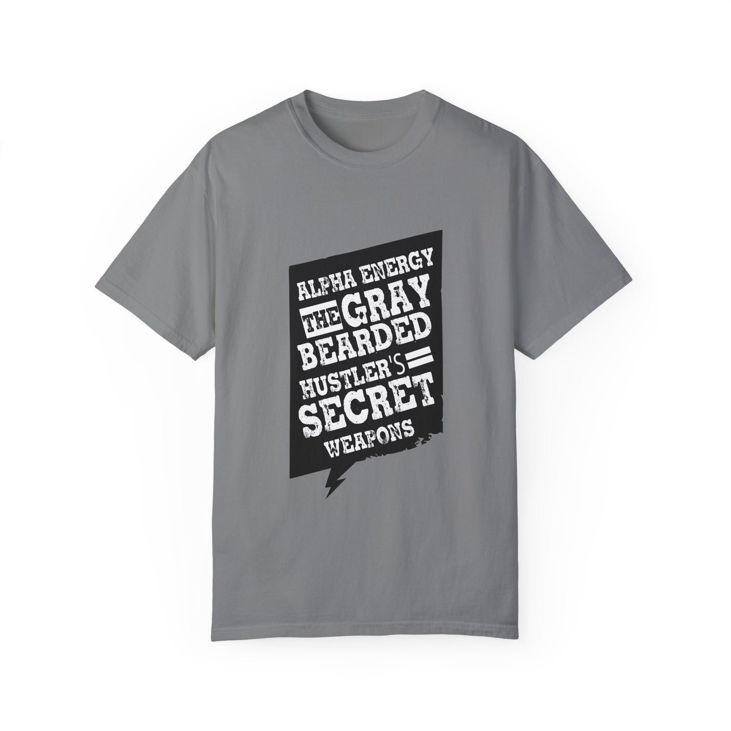 Gray Bearded HustlerGarment-Dyed T-shirt