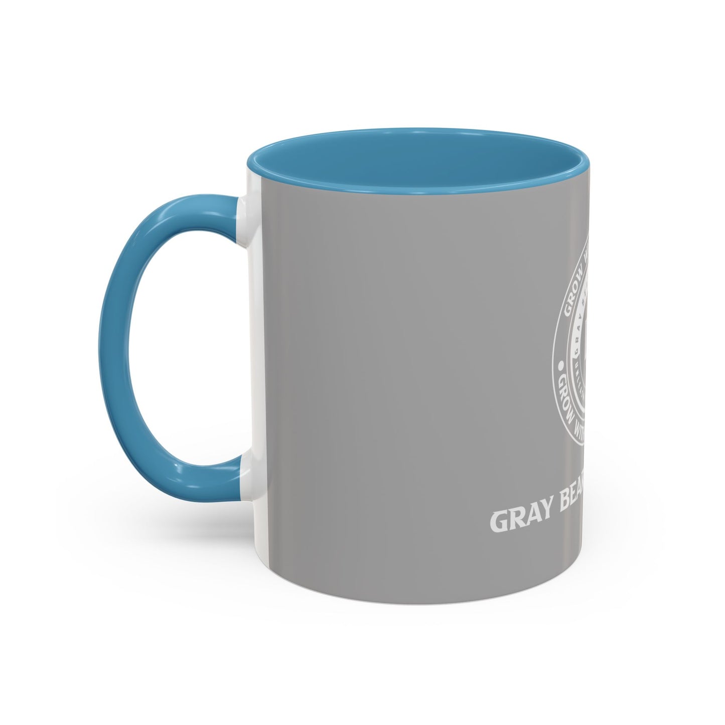 Gray Bearded Hustler Accent Coffee Mug (11, 15oz)