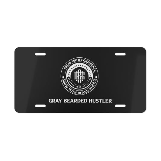 Gray Bearded Hustler Vanity Plate