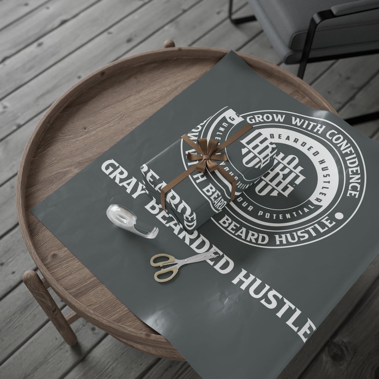 Gray Bearded Hustler Wrapping Papers