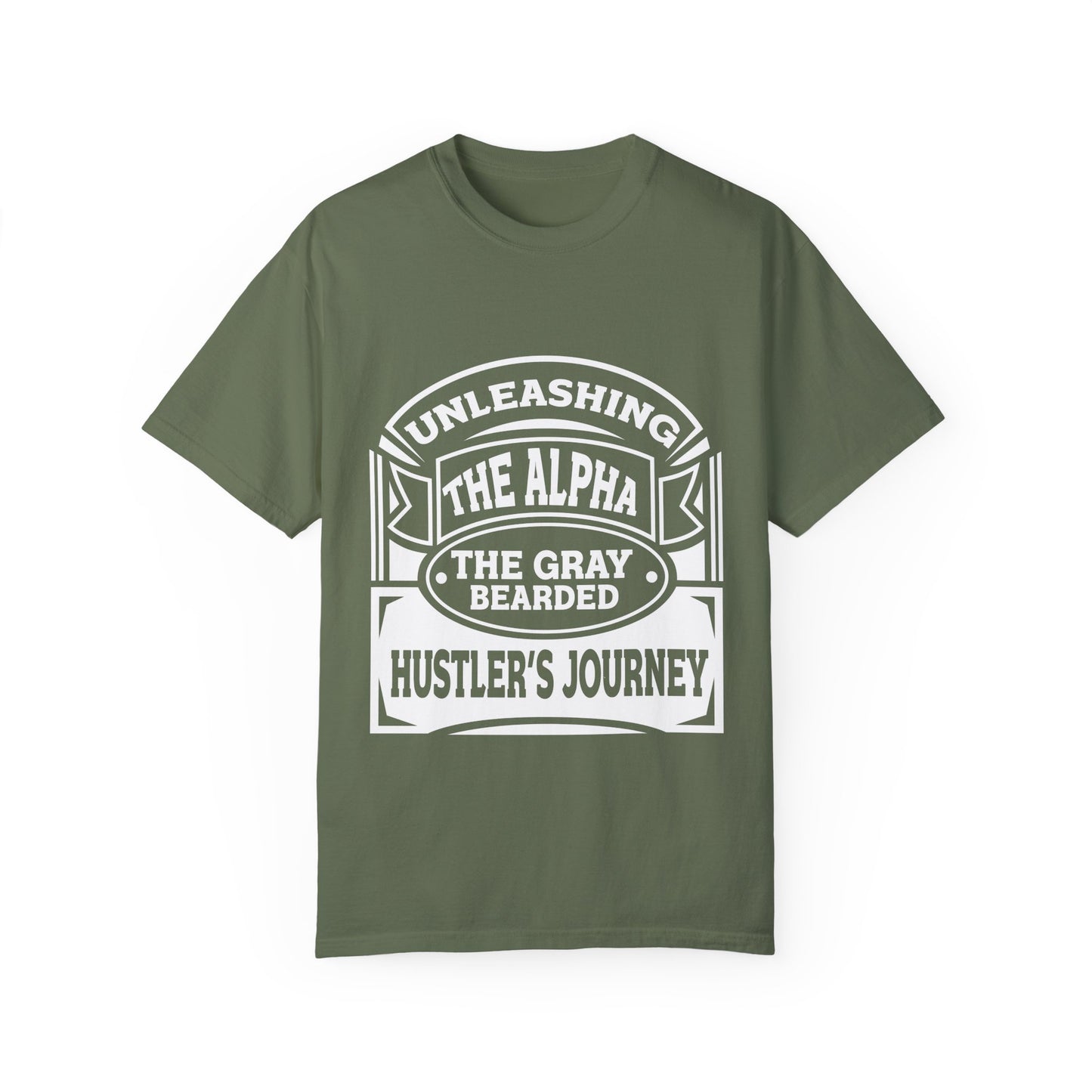 Gray Bearded Hustler Garment-Dyed T-shirt