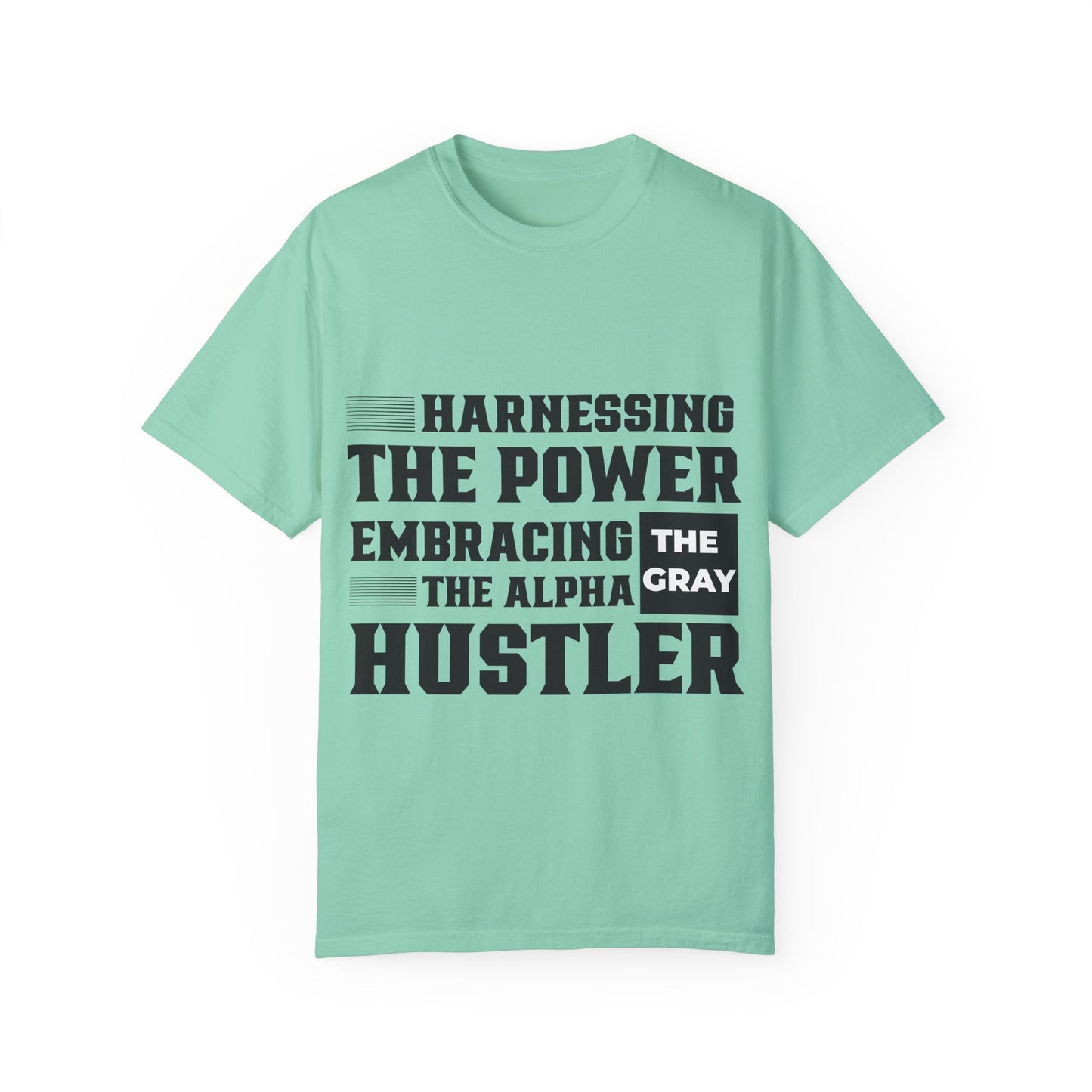 Gray Bearded Hustler Garment-Dyed T-shirt