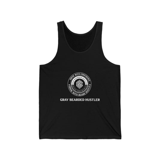Gray Bearded Hustler Free Jersey Tank