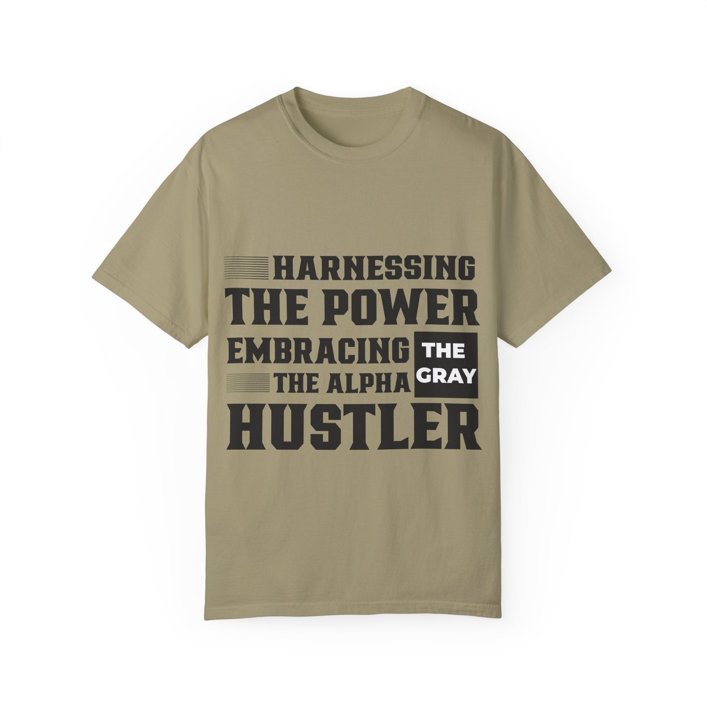 Gray Bearded Hustler Garment-Dyed T-shirt