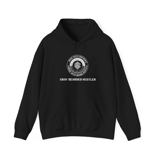 Gray Bearded Hustler Heavy Blend™ Hooded Sweatshirt