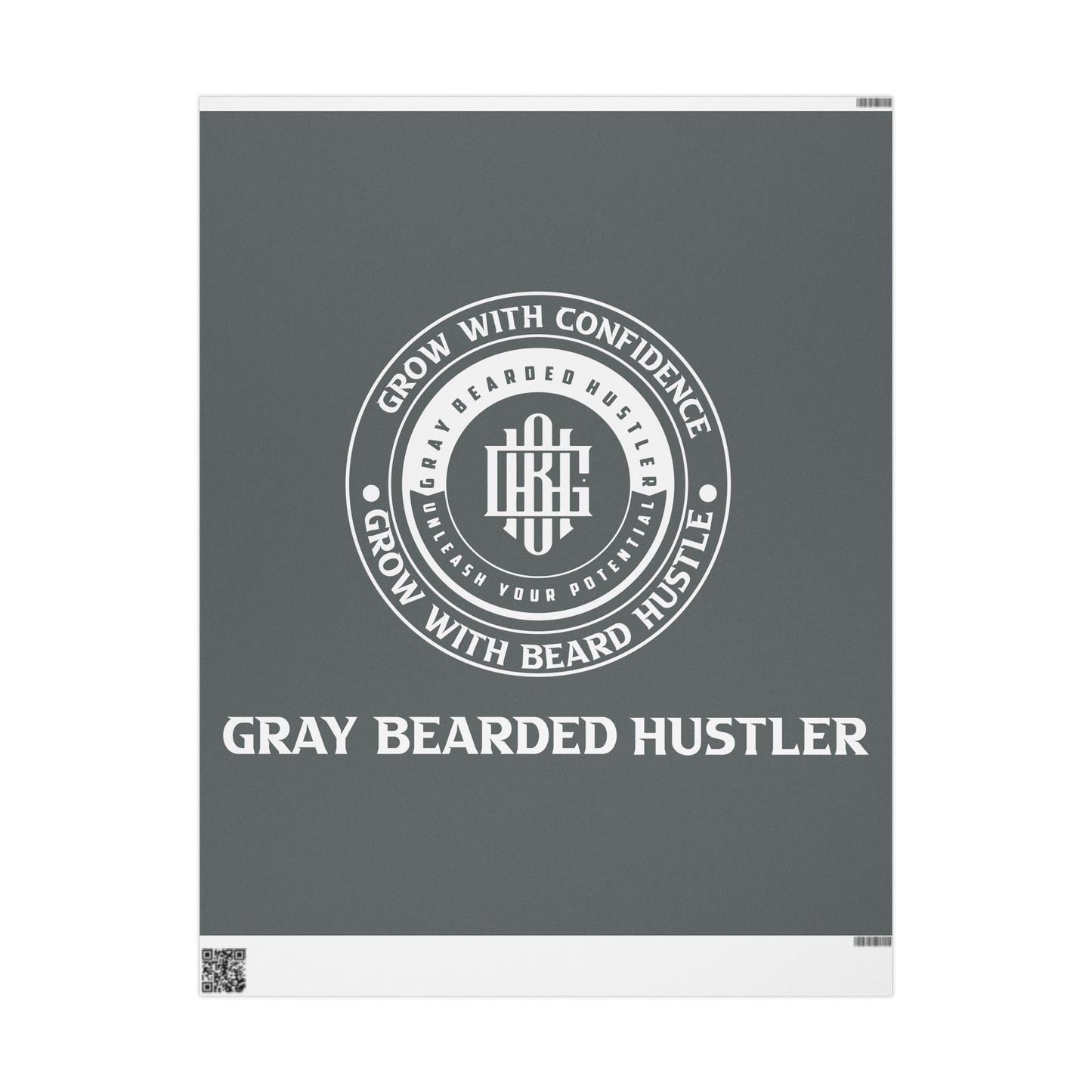 Gray Bearded Hustler Wrapping Papers