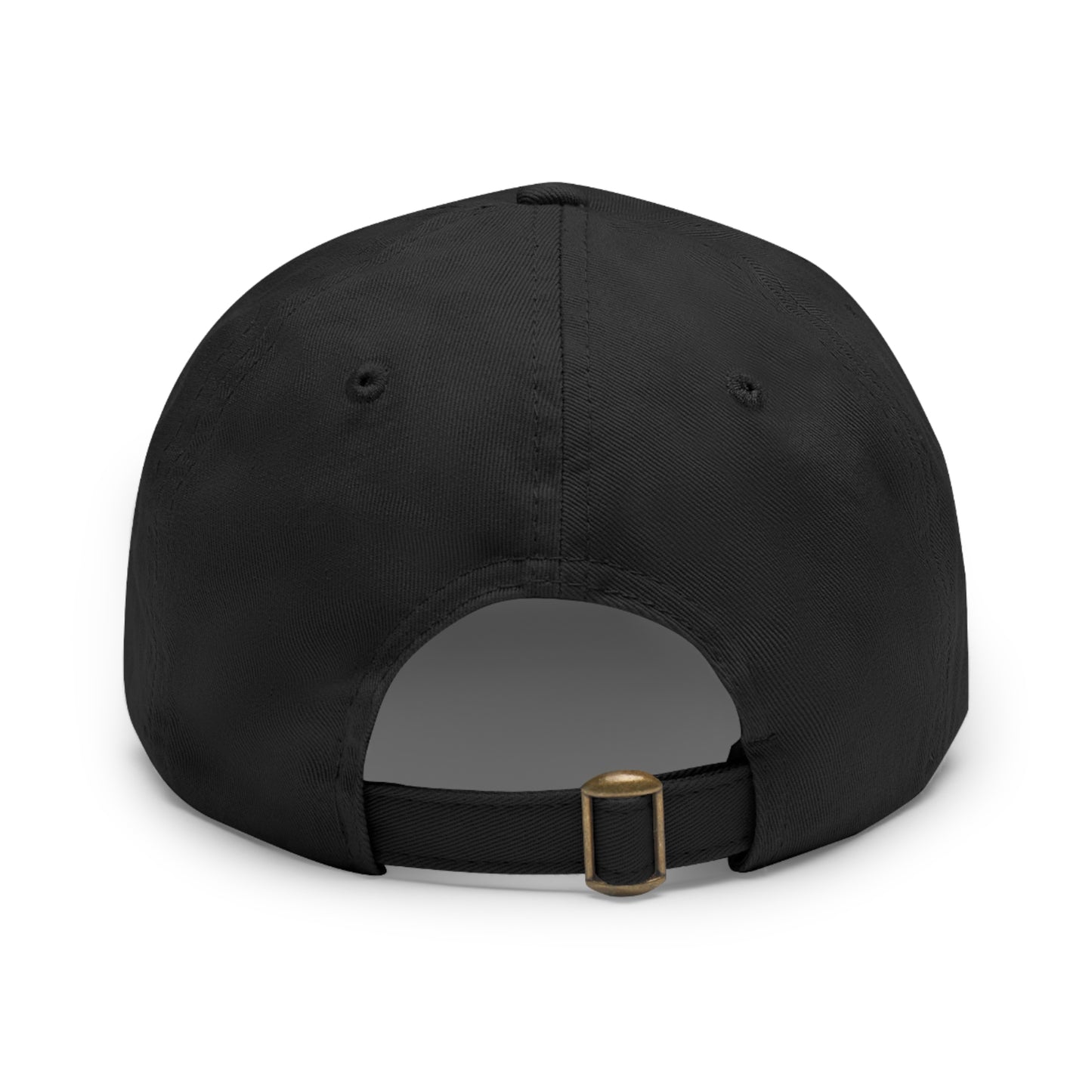 Gray Bearded Hustler Stylish Dad Hat with Leather Patch - Perfect Gift for Dads & Casual Outings