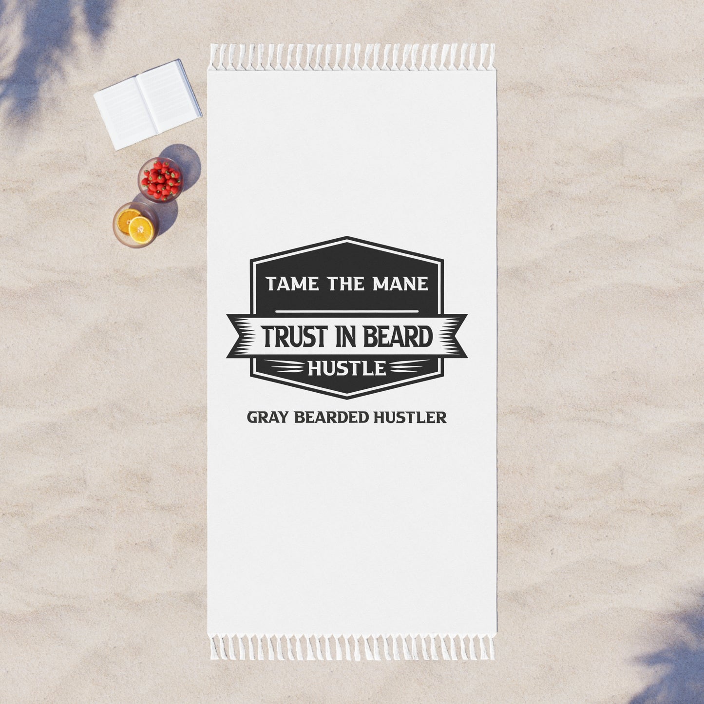 Gray Bearded Hustler Boho Beach Cloth