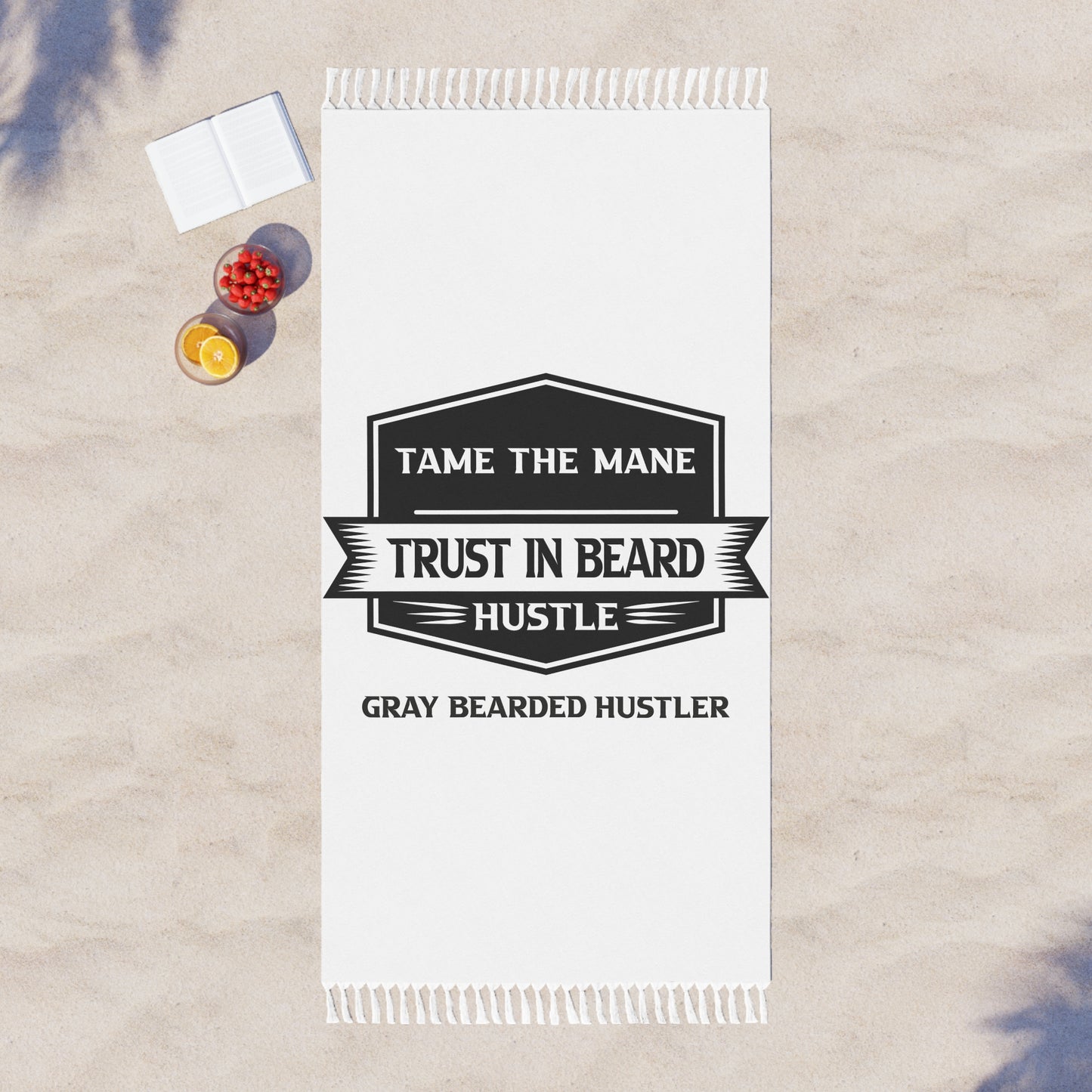 Gray Bearded Hustler Boho Beach Cloth