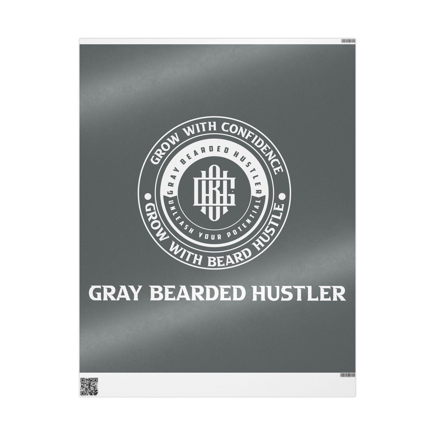 Gray Bearded Hustler Wrapping Papers