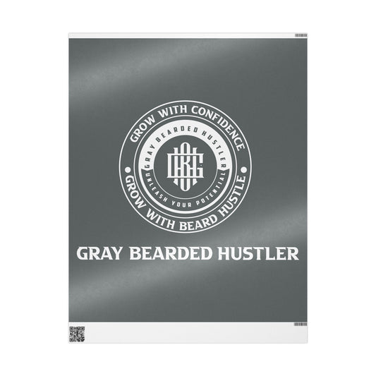 Gray Bearded Hustler Wrapping Papers