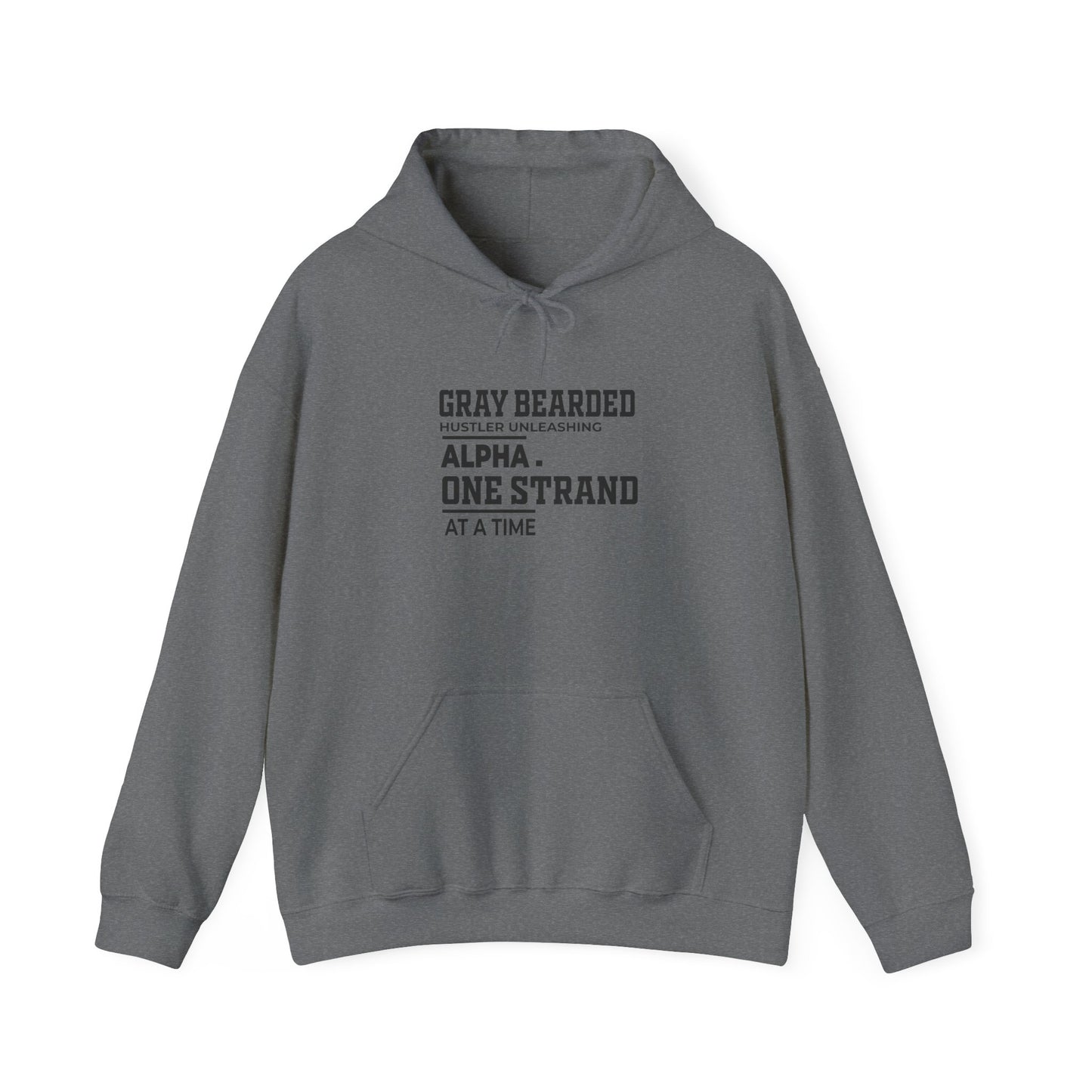 Gray Bearded Hustler™ Hooded Sweatshirt