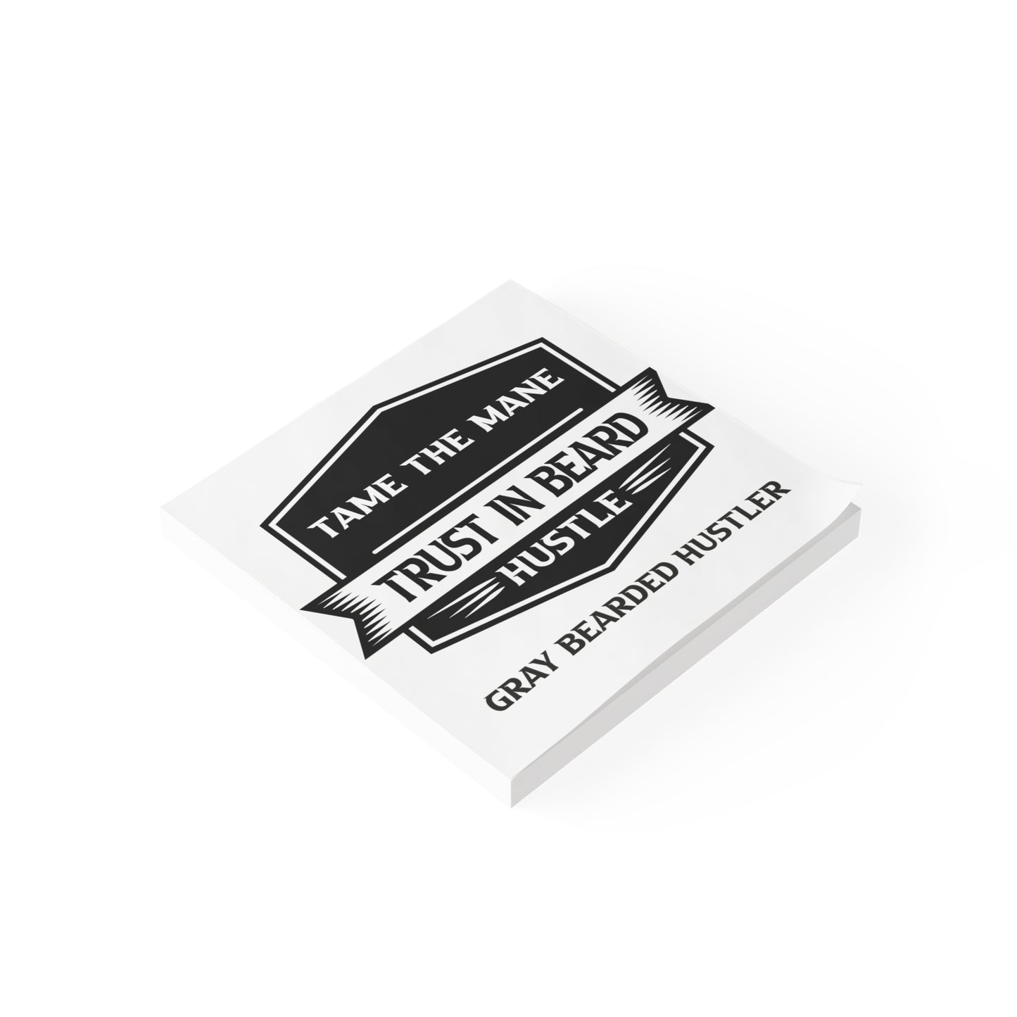 Gray Bearded HustlerPost-it® Note Pads