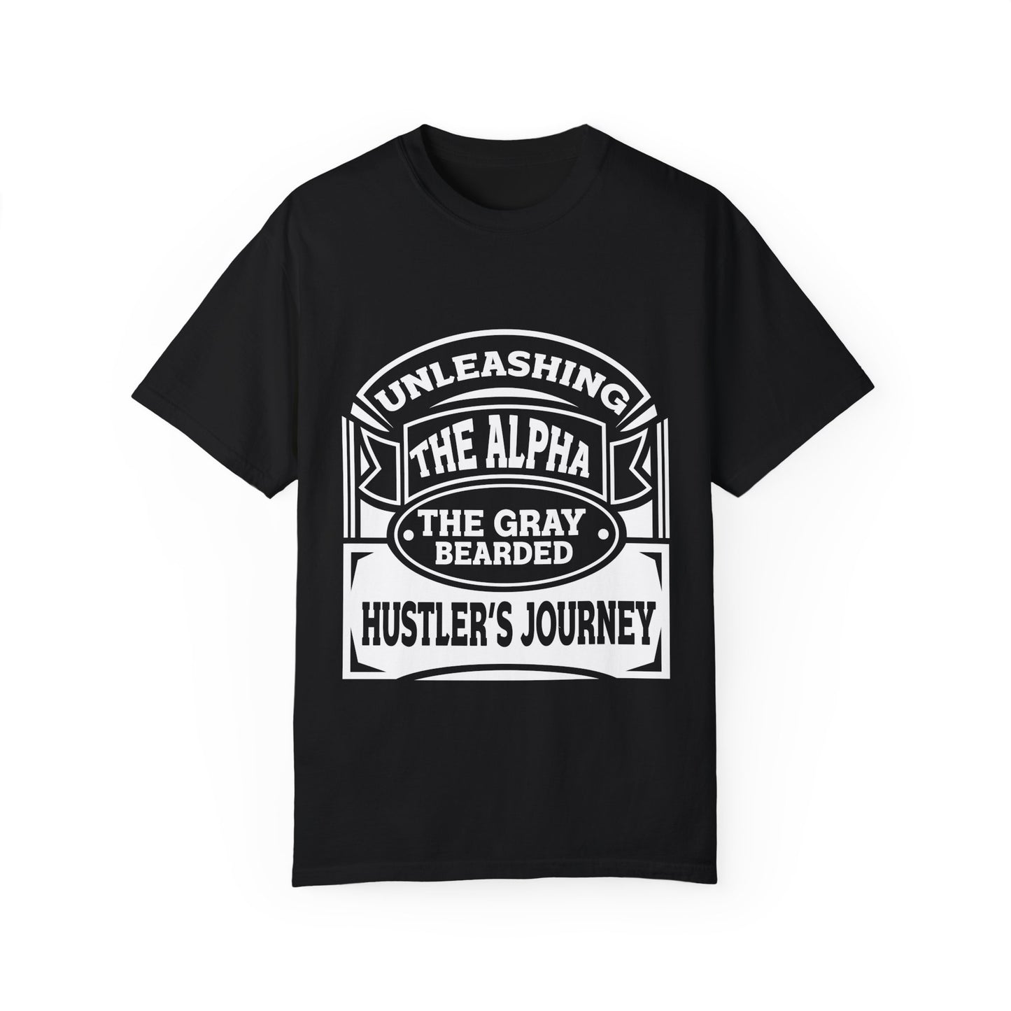 Gray Bearded Hustler Garment-Dyed T-shirt