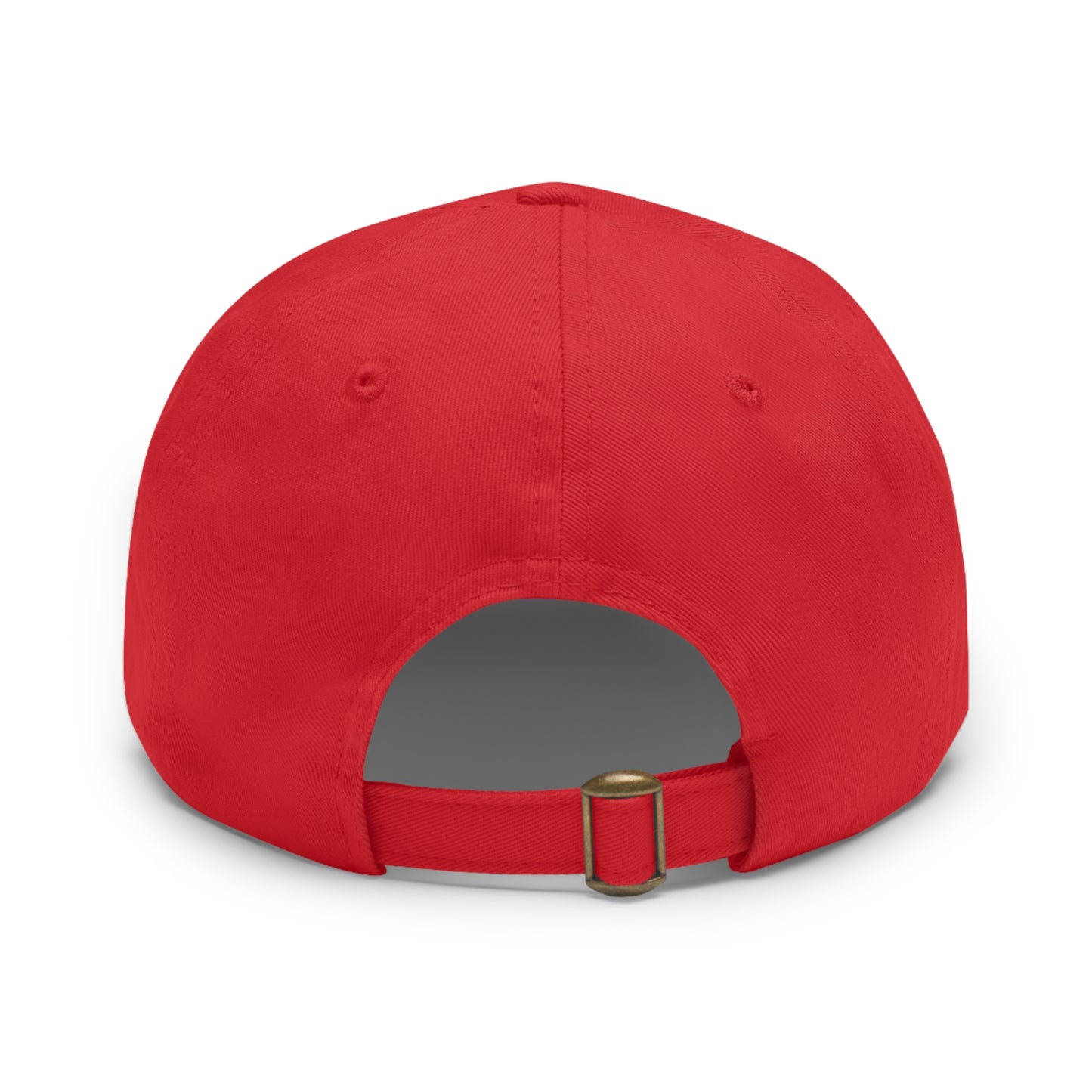 Gray Bearded Hustler Stylish Dad Hat with Leather Patch - Perfect Gift for Dads & Casual Outings