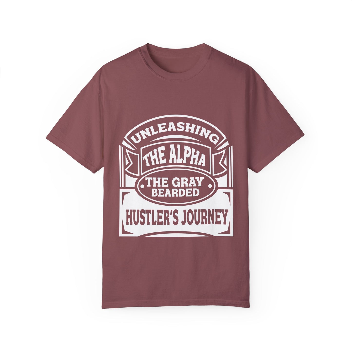 Gray Bearded Hustler Garment-Dyed T-shirt
