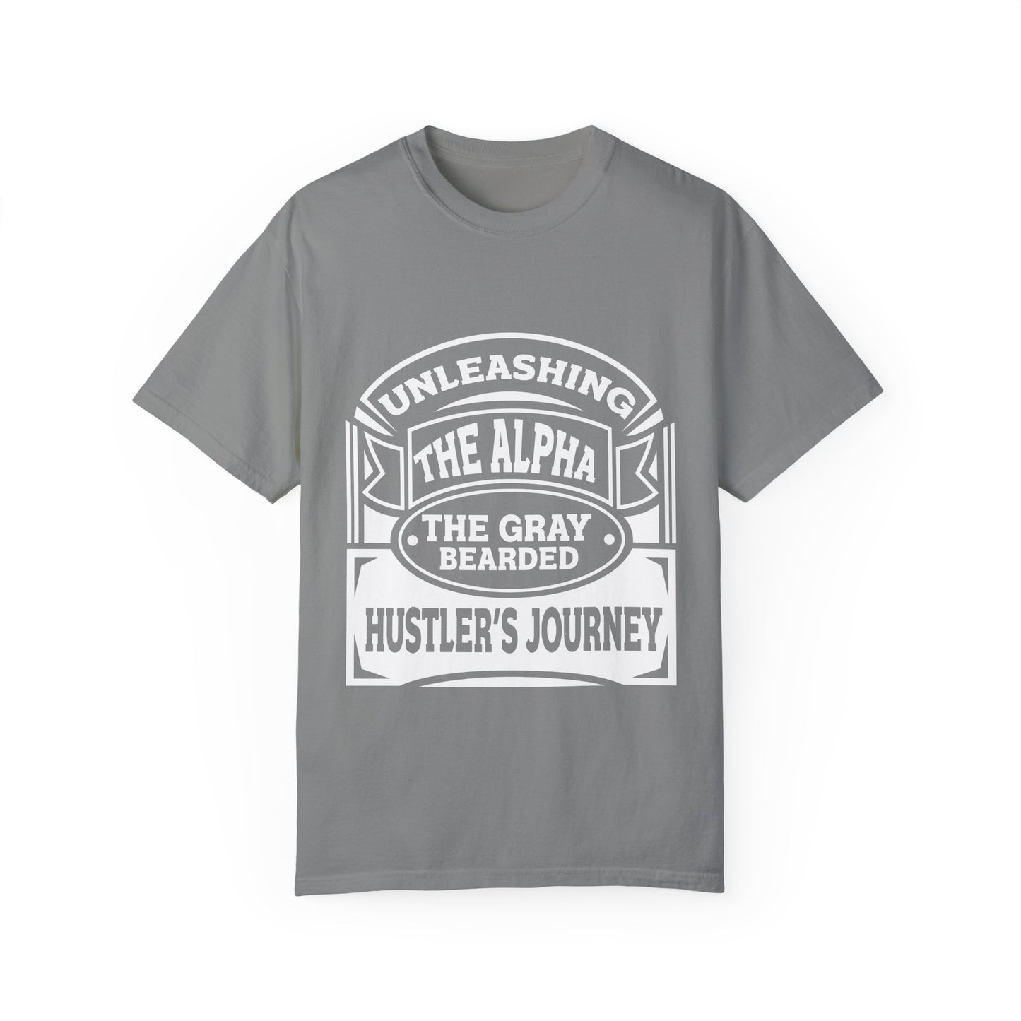 Gray Bearded Hustler Garment-Dyed T-shirt