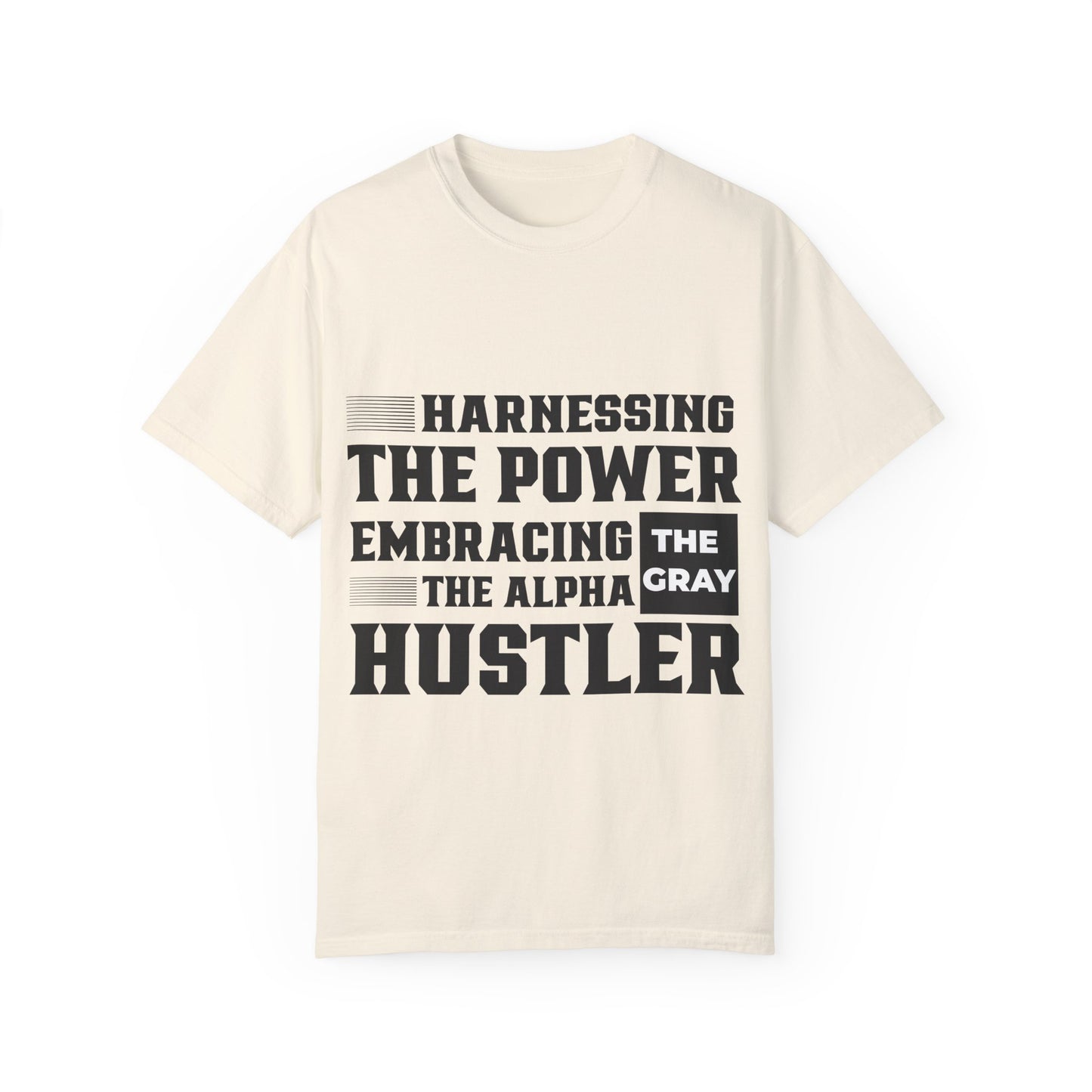 Gray Bearded Hustler Garment-Dyed T-shirt