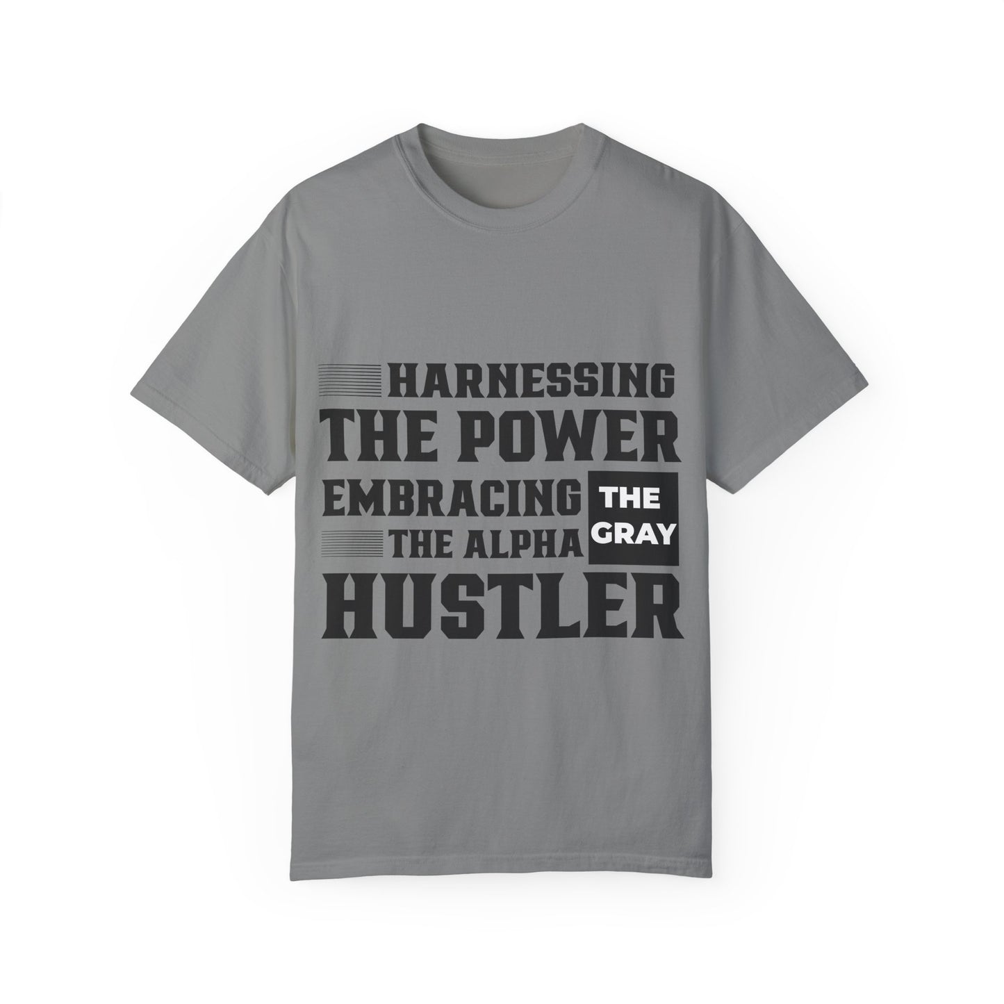 Gray Bearded Hustler Garment-Dyed T-shirt