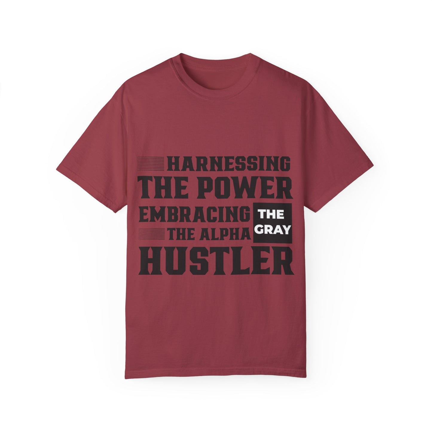 Gray Bearded Hustler Garment-Dyed T-shirt
