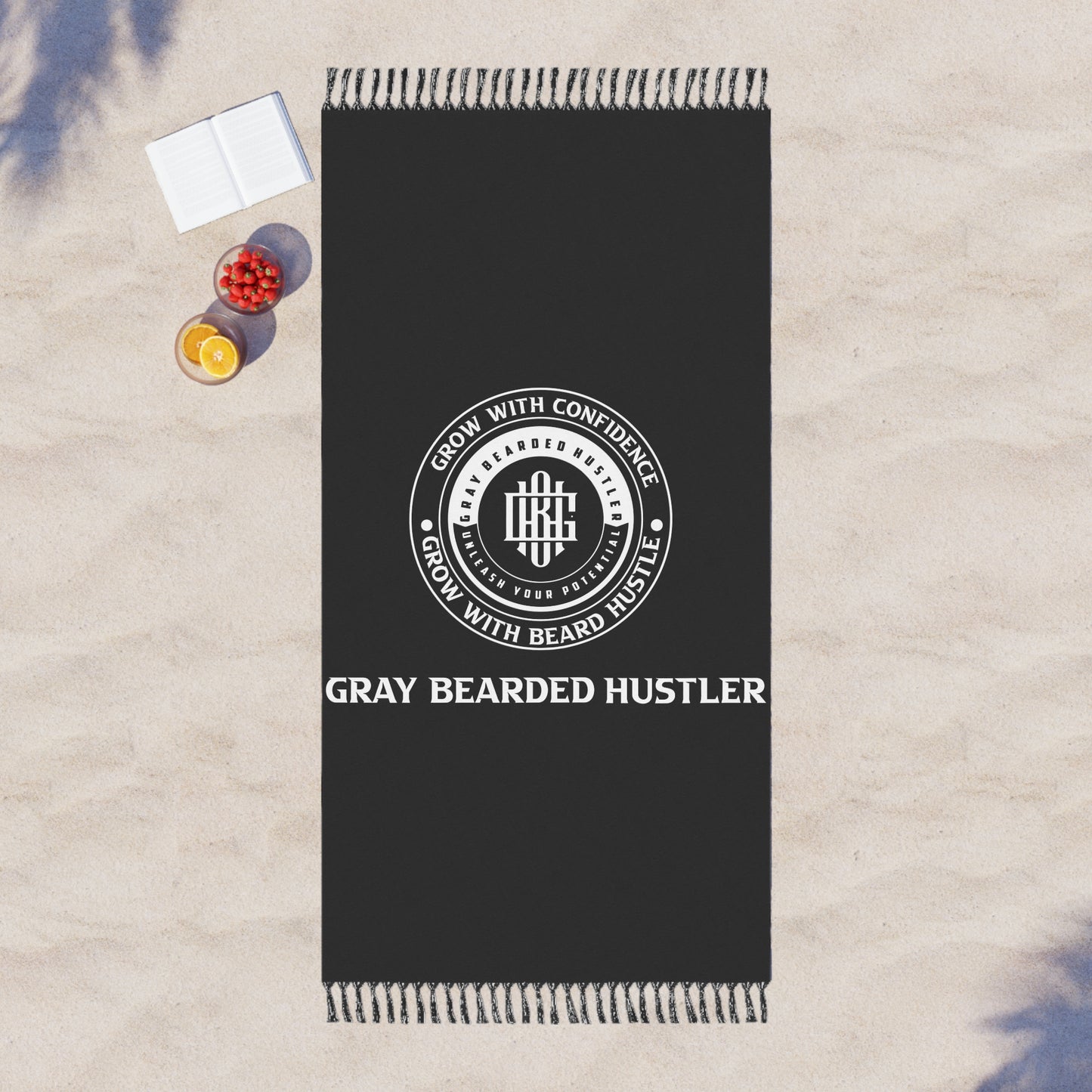 Gray Bearded Hustler Boho Beach Cloth