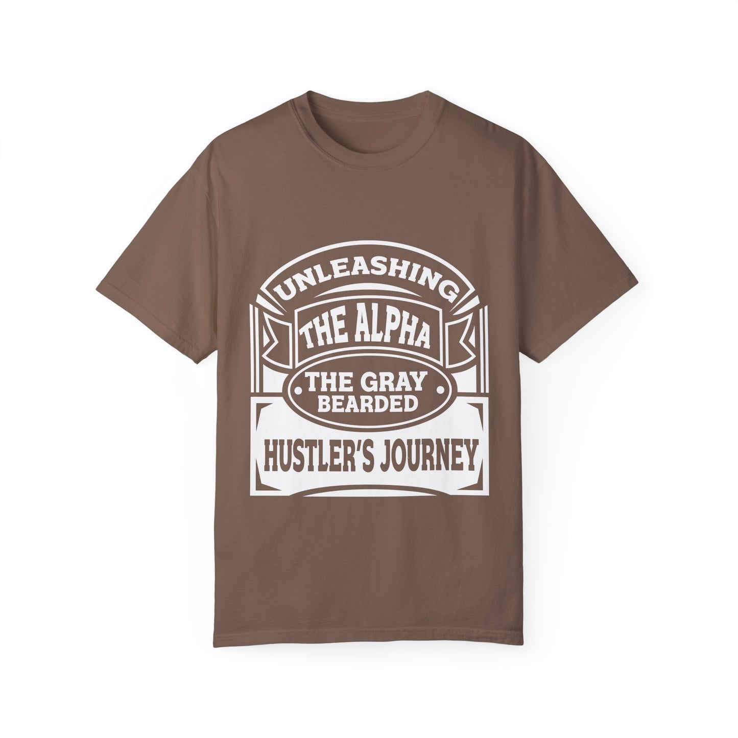 Gray Bearded Hustler Garment-Dyed T-shirt