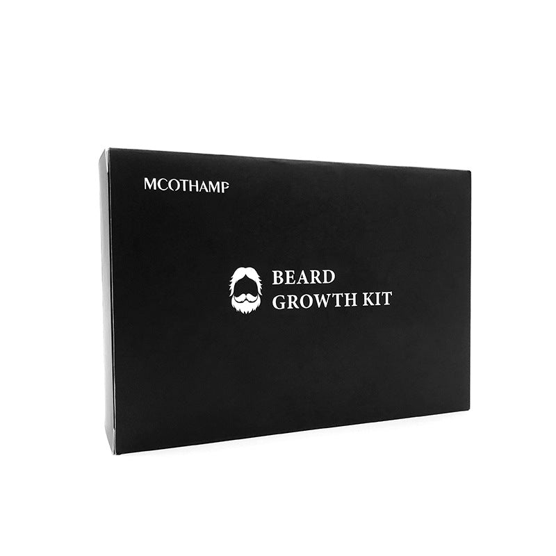 Beard Set Beard Care Oil Growth Liquid - Gray Bearded Hustler